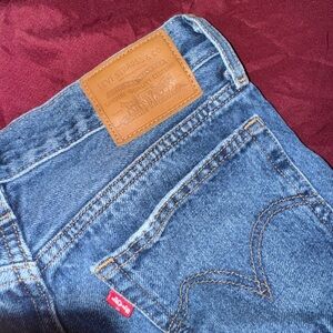 Levi's Classic Blue Straight Denim Jeans